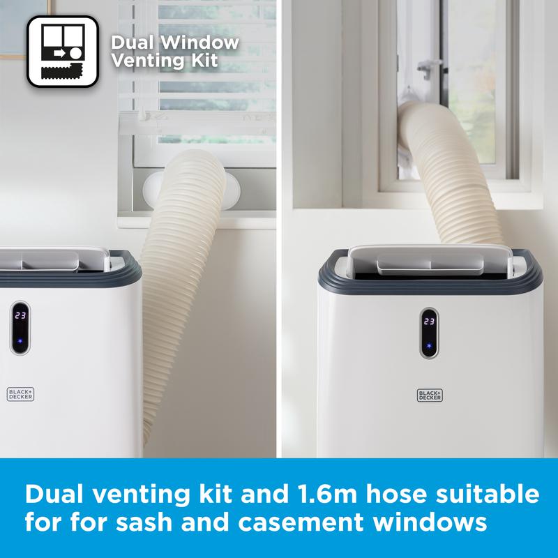 Black+Decker BXAC40018GB 16000 BTU Portable Smart Air Conditioner