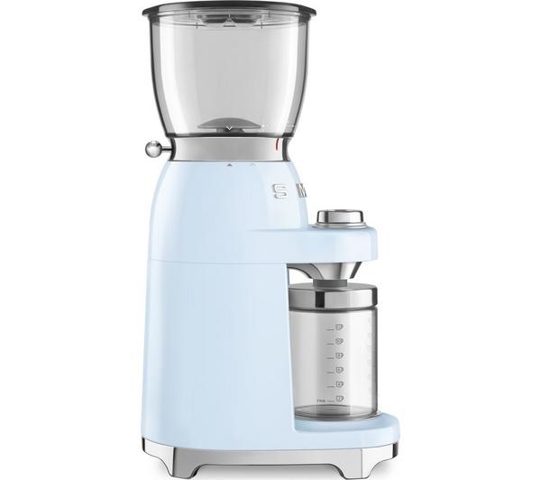 SMEG CGF01PBUK Coffee Grinder Pastel Blue
