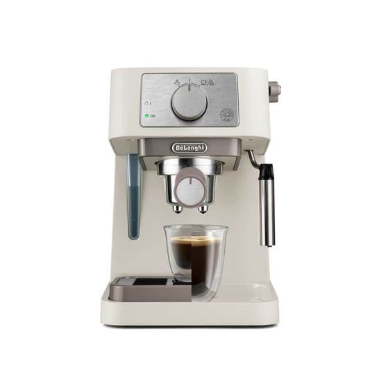 Delonghi EC260.CR Stilosa Traditional Barista Pump Manual Espresso Coffee Machine Cream