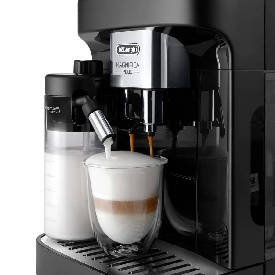 DeLonghi ECAM320.60.B Magnifica Plus Bean to Cup Automatic Coffee Machine Black