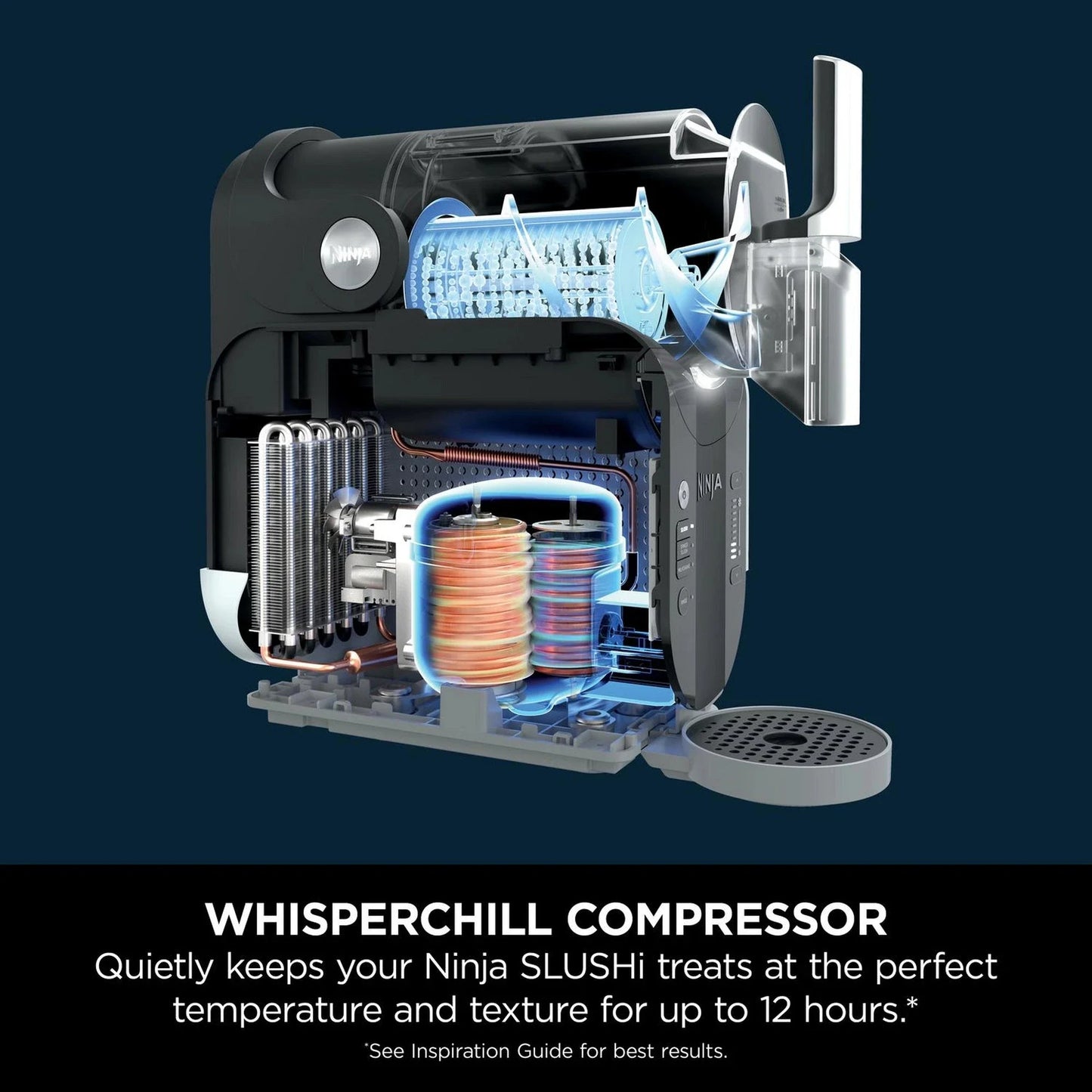 Ninja FS301UK SLUSHi Frozen Drink Maker Arctic Blue and Grey