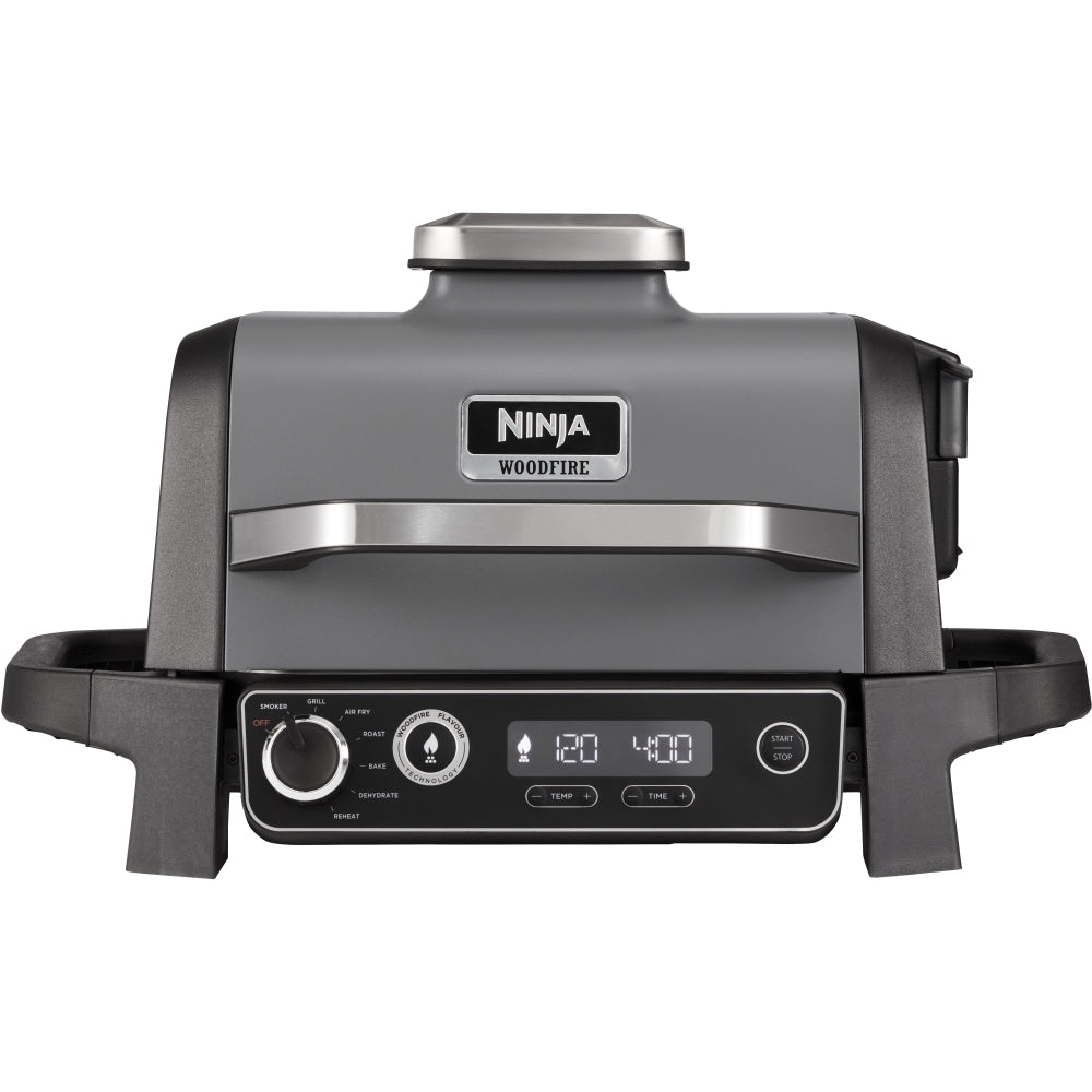 Ninja Woodfire Electric BBQ Grill and Smoker with Robust Blend Pellets OG701UKPELKIT