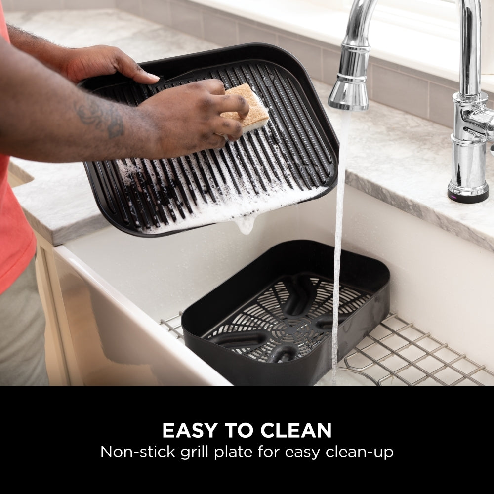 Ninja Woodfire Electric BBQ Grill and Smoker with Robust Blend Pellets OG701UKPELKIT