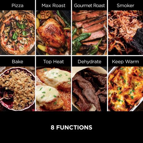 Ninja Woodfire Electric Outdoor Oven Artisan Pizza Maker and BBQ Smoker Terracota OO101UK