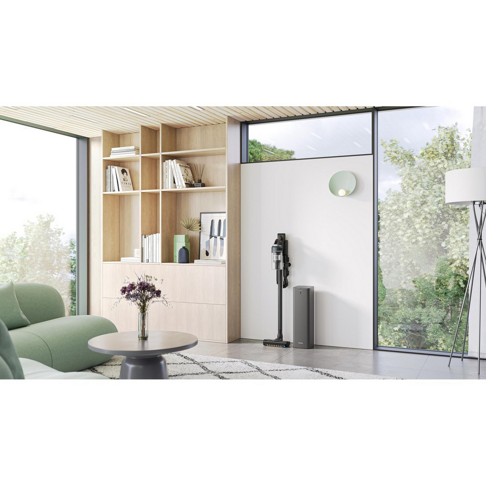 Samsung Jet 85 VS20C8522TNEU Cordless Vacuum Cleaner with Pet Tool+ 60 Minutes Run Time Woody Green