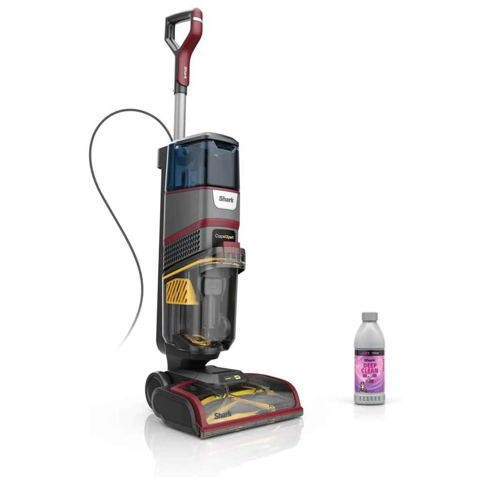 Shark CarpetXpert HairPro Pet Deep Carpet Cleaner EX220UK Grey Burgundy