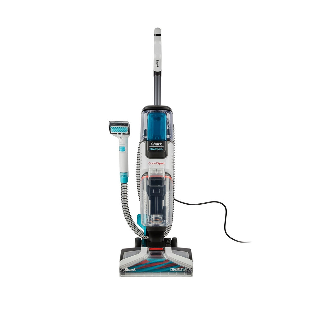 Shark EX200UK CarpetXpert Deep Carpet Cleaner with Built-In StainStriker - White