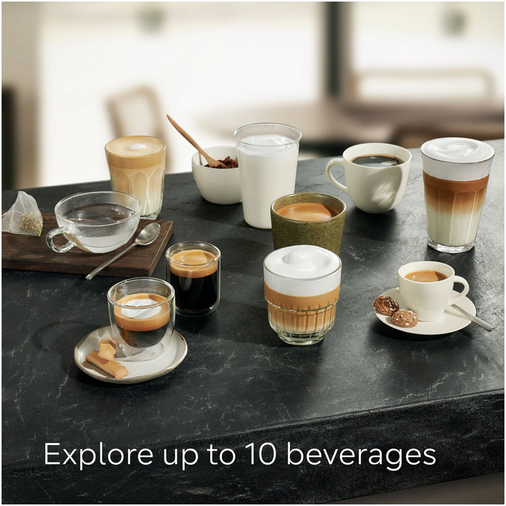 Siemens TP515GB1 EQ500 Bean to cup coffee machine Black Silver