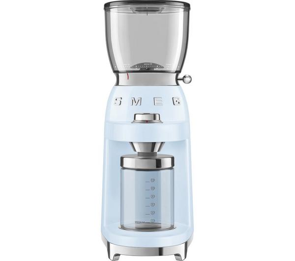 SMEG CGF01PBUK Coffee Grinder Pastel Blue