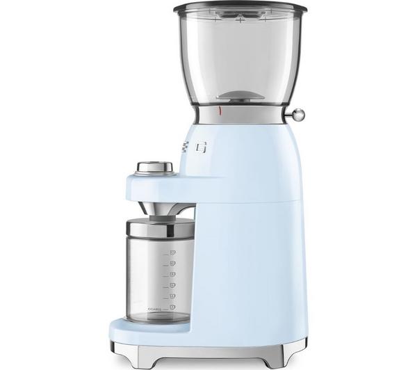 SMEG CGF01PBUK Coffee Grinder Pastel Blue