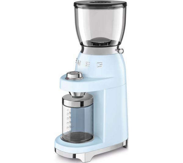 SMEG CGF01PBUK Coffee Grinder Pastel Blue