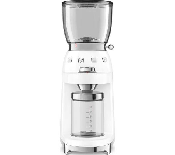 SMEG CGF01WHUK Coffee Grinder White
