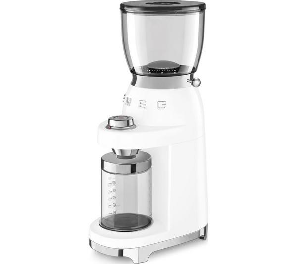 SMEG CGF01WHUK Coffee Grinder White