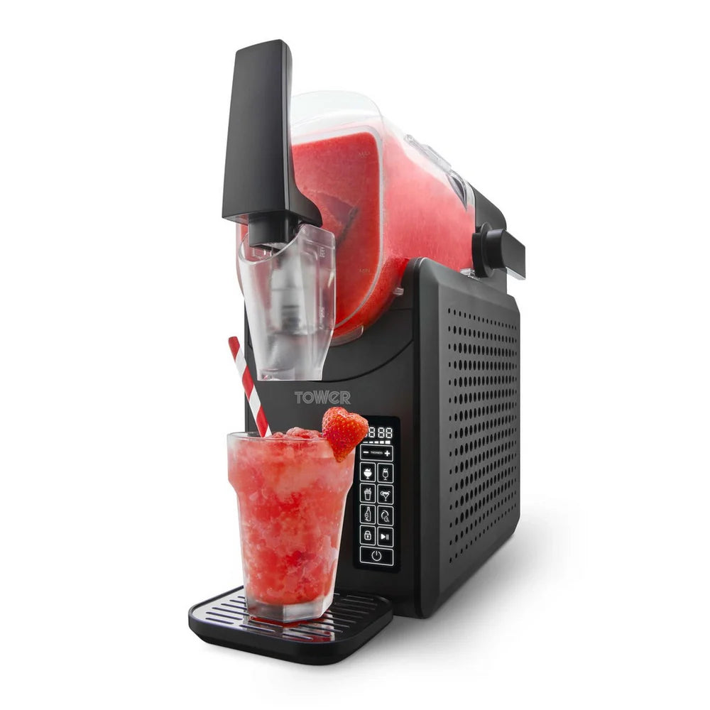 Tower T19058 Slushie Fusion 2.6 Litre 5-in-1 Frozen Drinks Maker - Black
