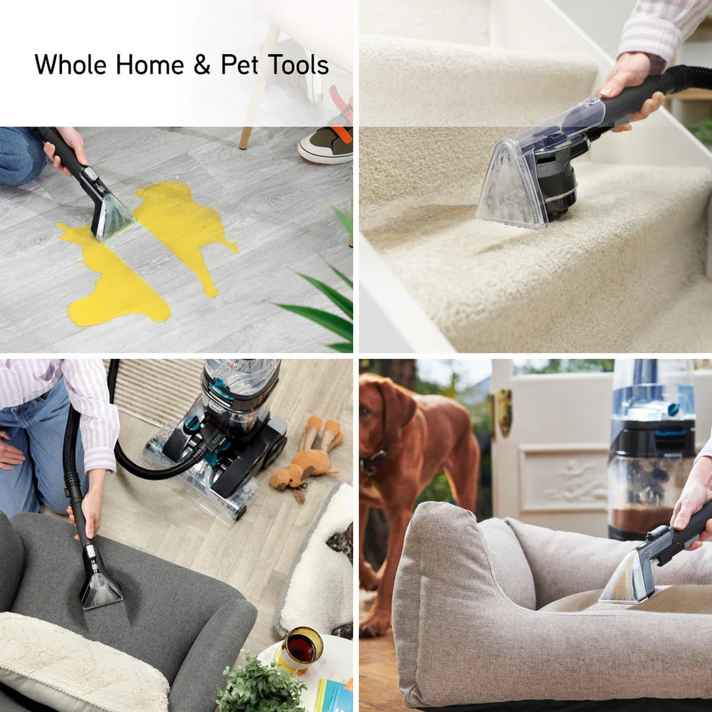 Vax Platinum Power Max Pet Design CDCW-PMXP Carpet Cleaner - Black and Teal