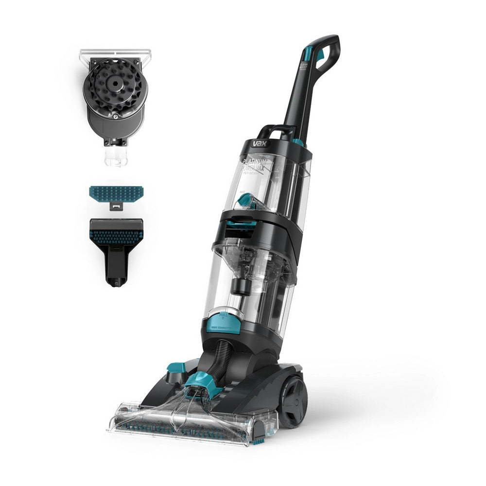 Vax Platinum Power Max Pet Design CDCW-PMXP Carpet Cleaner - Black and Teal