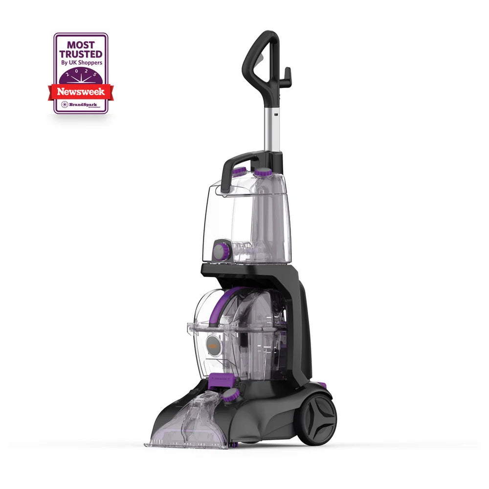 VAX Rapid Power Refresh CDCW-RPXR Upright Carpet Cleaner - Purple and Graphite